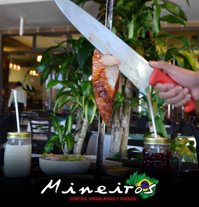 Restaurante Mineiros - Buffet de cortes brasileños en Puebla
